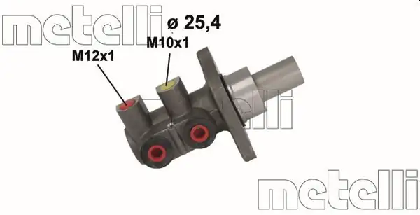 METELLİ 05-1129 | Ana Fren Merkezi Opel Astra H Esp Disinda