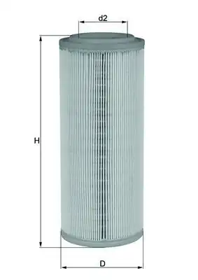MAHLE LX2682 | Hava Filtresi Fiat Doblo 19 JTD 19 D 16 16v 19 D Multijet 2438519