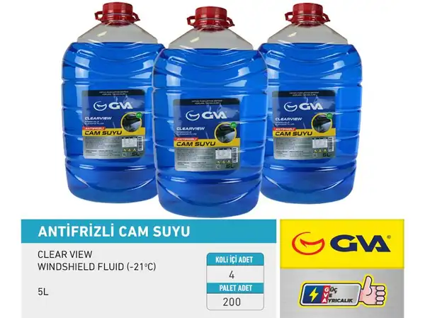 GVA 9910126 | Cam Suyu 5 LT 21 Derece 4 Adet