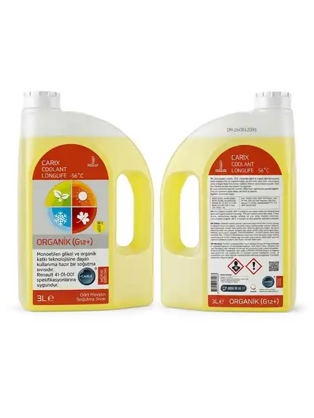 SHELL 330026283 | Carix Coolant Longlife 56 C Meg Bazlı Premıum Oat Kullanıma Hazır Soğutma Sıvısı