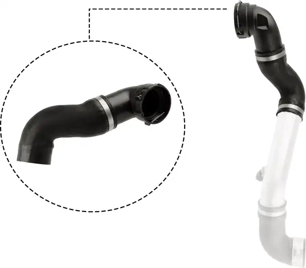 Gates 09 0730 Turbo Hortumu Bmw X3 E83 LCI M57 N Üst