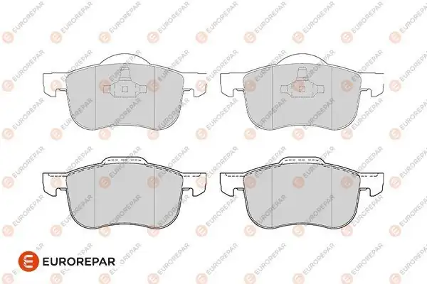 Eurorepar 1686274380 Fren Balatası Ön Volvo S60 S70 S80 V70 Xc70 Bm 96