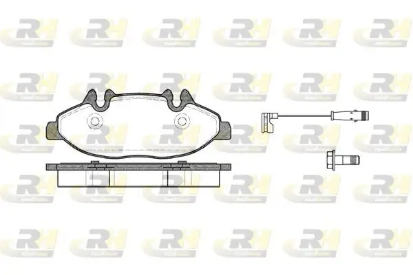 ROADHOUSE 21109.02 | Fren Balatası Ön Viano 03 > Vito W639 03 >