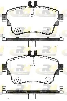 ROADHOUSE 21487.08 | Fren Balatası A Class W176 06 12 -