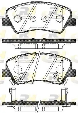 ROADHOUSE 21488.02 | Fren Balatası Accent IV Rb 11 10 -