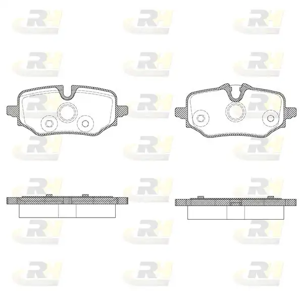 ROADHOUSE H22013-00 | Fren Balatası Arka Bmw X1 U11 24