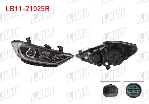 LABO LB11-21025R | Far Sağ Elektrikli Motorlu Hyundai Elantra 16 18