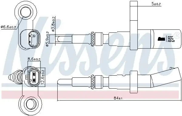 NISSENS 207017 | Hararet Müşürü VW Crafter 17 Transporter 16