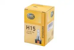HELLA 8GJ168119-001 | Ampül H15 12V 15 / 55W Tum Modeller | 10 Adet