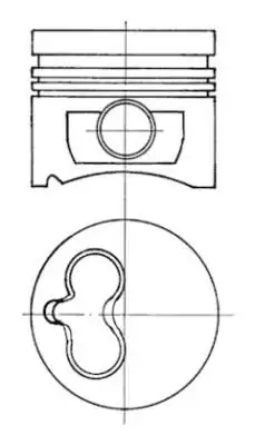 Göetze 877182910000ag Piston Segman 80 mm 1 00 Renault R19 Express Kangoo 1 9d F8q 97