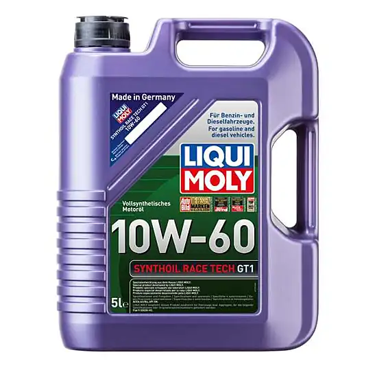 LIQUI MOLY 10W-60 | Motor Yağı Synthoil Race Tech Gt1 5 Litre