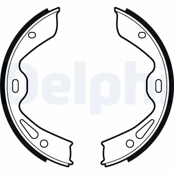 DELPHI LS2120 | El Fren Balatası Porsche Panamera 09 13 3 6 4 8 M 46 20 M 46 40