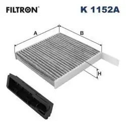 FILTRON K1152A | Polen Filtresi 98 > Clio.2.3-Mds-Two-Log-Snd + Ca