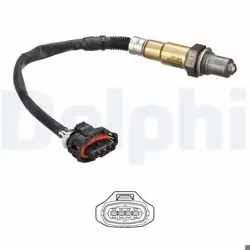 DELPHI ES21208-12B1 | Lambda Sensör (Opel: Astra J 1.4-1.6-Corsa D 1.2-1.4-Insignia 1.4-1.6-1.8 -)