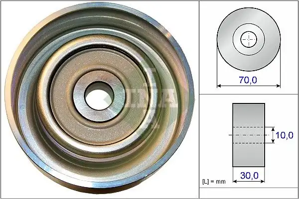 İna 532073810 Kılavuz Makarası Fiat Fullback Peugeot 4008 Mitsubishi 796871
