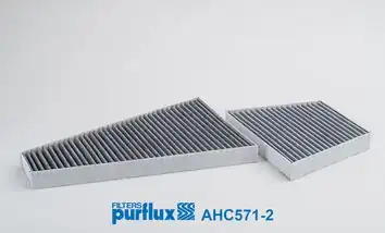 PURFLUX AHC571-2 | Polen Filtresi Karbonlu VW Phaeton 3d1 3d2 5 0 V10 TDI Ajs 02 08