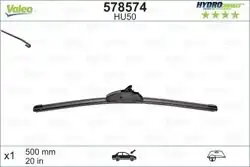 VALEO 578574 | Silecek Süpürgesi Muz Tip 500mm Hu50 (Hydroconnect Upgrade Klasık Tıpten Muz Tıpne Geçiş) / (X1)