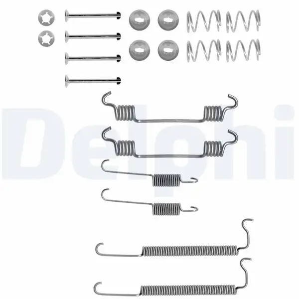 DELPHI LY1357 | Arka Fren Balata Tamir Takımı Aveo T200 T250 Aveo T300 855215