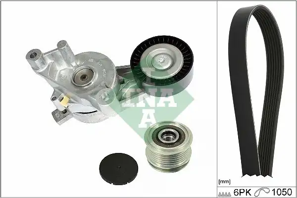 İna 529046820 Kanallı V Kayış Seti VW Caddy 1 9 TDI 2 0 Sdı 04 10 Golf V 1 9 TDI 03 08 Audi A3 1 9 03 10