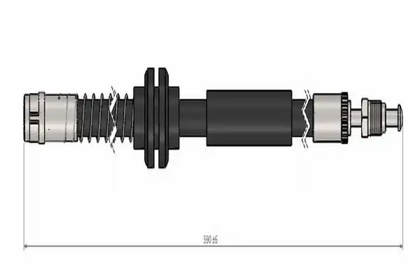 CAVO C900624A | Ön Fren Hortumu Amarok 10 1 Adet