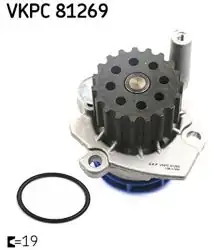 SKF VKPC81269 | Devirdaim Crafter Ckub Caddy 11-15 Golf Jetta Polo T6 10-15 Amarok 10-16 A1 A3 A4 A5 A6 Q3 Q5 Altea Ibiza Leon Fabia Octavia Superb 1.2 / 1.6 / 2.0 TDI Caye Cayd Cfhf Cfhc Cfhe Clca Cfja 10 -