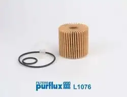PURFLUX L1076 | Yağ Filtresi Corolla-Auris 1.4 D4d 2007-2012 Yaris 1.4 D4d 2006- Verso 2010-2016