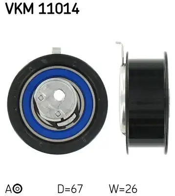 SKF VKM11014 | Alternatör Gergi Rulmanı VW Polo 1 9sdi 8v 96 01 Caddy 1 9sdi 95 99 Seat Ibiza 93 99 K0156