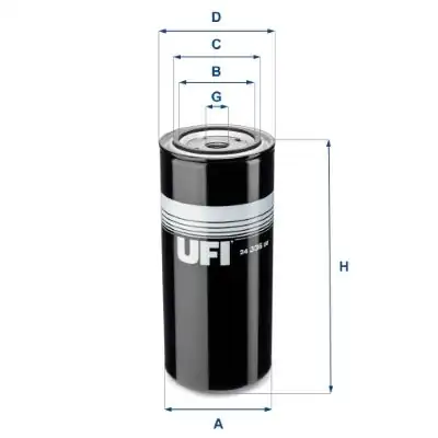 UFI 24-336-00 | Yakıt Filtresi Volvo Fh12 420 93 Fm12 460 98 08 809954
