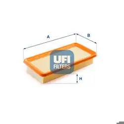 UFI 30.224.00 | Hava Filtresi Hyundai Getz 00-10 1.3-1.5 Benzinli