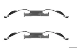 HELLA PAGİD 8DZ355201-271 | Balata Sacı BMW E36 / 46 / 87 / 90 Ön Uzun Kancalı