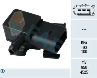 FAE 16102 | Egzoz Basınç Sensörü Bmw E81 E60 E83 E84 E70 F20 F30 F10 N47 N57 05 17