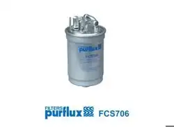 PURFLUX FCS706 | Yakıt Filtresi (Mazot) Passat A4 A6 Superb 2.5 TDI Afb Ake Akn Aym Bau Bcz Bdg Bdh Bfc 97 > 08