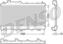 DENSO DRM36015 | Su Radyatörü Subaru Legacy / Outback 2.0 Benzin 2009-14 At-Mt
