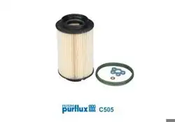 PURFLUX C505 | Yakıt Filtresi (Mazot) A3 Altea Leon Octavia Golf V Jetta III/IV Touran 1.9 TDI 2.0TDI