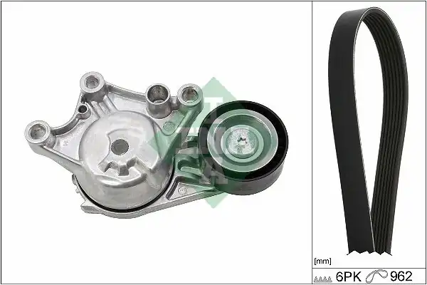 İna 529033510 Alternatör Kayış Kiti Peugeot Partner 2008 208 3008 301 508 Citroen Ds3 Ds4 C3 III C4 Cactus Dv6c