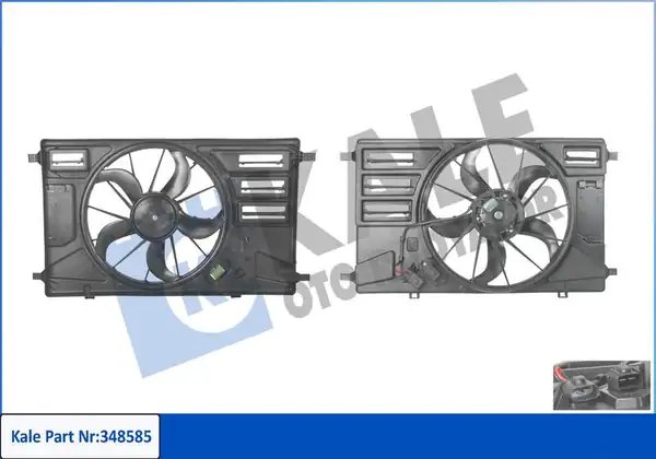 KALE 348585 | Fan Motoru Komple Ford Transit Tourneo Custom V362 V363 2 0 2 2 Ecoblue Önden Çeker