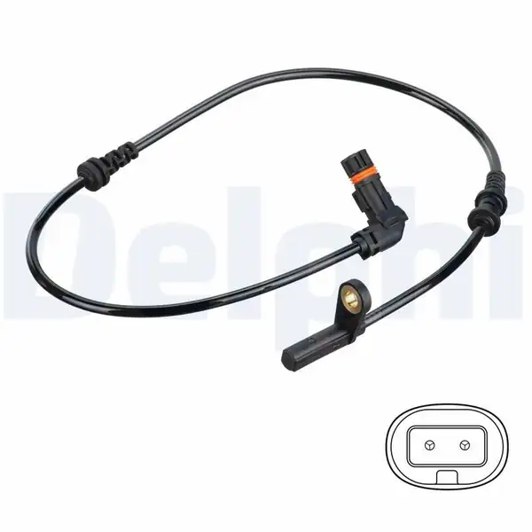 DELPHI SS20797 | ABS Sensörü Ön Mercedes Benz C Class W204 S204 C204 07 14 11