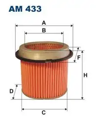 FILTRON AM433 | Hava Filtresi Elantra Sonata Starex Santamo 91 95 92 98