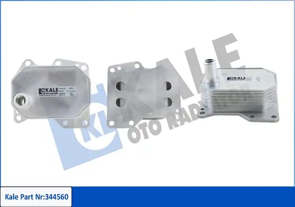 Kale Radyatör 344560 Yağ Soğutucu Tek Petek Ford Transit 2 4 3 2 V347 V363 06 Kagıt Filtreli Tip Arkadan Çeker