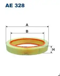 FILTRON AE328 | Hava Filtresi W126 85-91 R107 80-85 C126 85-91