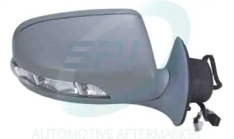 SPJ E3642 | Dış Dikiz Aynası Passat Elektrikli Katlanır Ayna 10 15 Astarlı Yan Alt Sinyalli Hfz Sağ 13 Pin