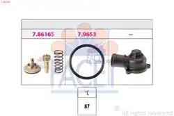FACET 7.8617K | Termostat VW Polo 2009 1.6Fsi 87º Golf V Skoda Rapid Fabia Seat Ibiza
