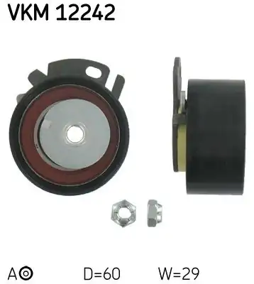 SKF VKM12242 | Eksantrik Gergi Rulmanı Doblo 01 Palio 99 Albea 98 Marea 96 Brava Bravo 1 6 1 6 16v