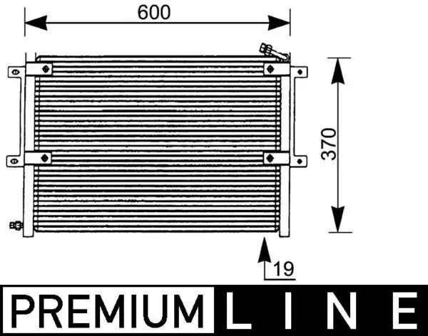 Behr Ac171000p Klima Radyatörü VW Polo Classic Seat Ibiza Premıum Line 8fc351036 061
