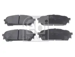 FEBI BILSTEIN 170666 | Arka Fren Balatası Subaru Impreza 00-07 Forester Sg 03-08