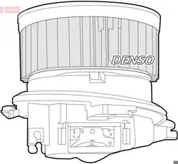 DENSO DEA21007 | Kalorifer Motoru Partner P306 Zx Berlingo Xud9 (98 > 00)
