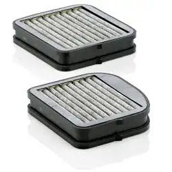 MANN CUK22000-2 | Kabin Filtresi Takımı (Aktif Karbon Filtresi) W210 96-02 S210 97-03 W220 98-05 C215 99-06