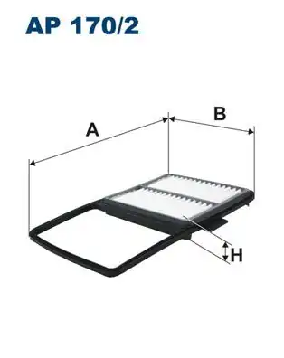 FILTRON AP170-2 | Hava Filtresi Toyota Prius Liftback 1 5 Hybrid Prius HB 03 09