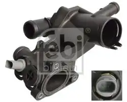 FEBI BILSTEIN 109147 | / VW Polo Ibiza Fabia 09-14 1.4 Bbz-Bky-Bud Termostat Komple 032121111Cg