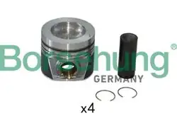 BORSEHUNG B11130 | Piston + Segman Takım 81.50 mm Crafter Amarok Passat